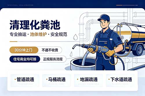 达坂城清理化粪池
